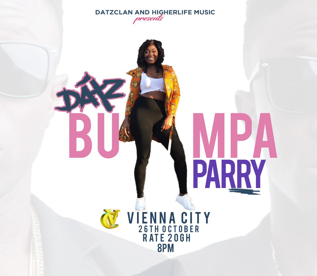 DatzGh's tweet photo. 26th Oct Vienna City Circle #DatzBumPaParry @MzDagbani is reppn @90sBaeAisha @Sarkcess_M_C_R @DJBibini
@ https://t.co/WgHhRRAugw