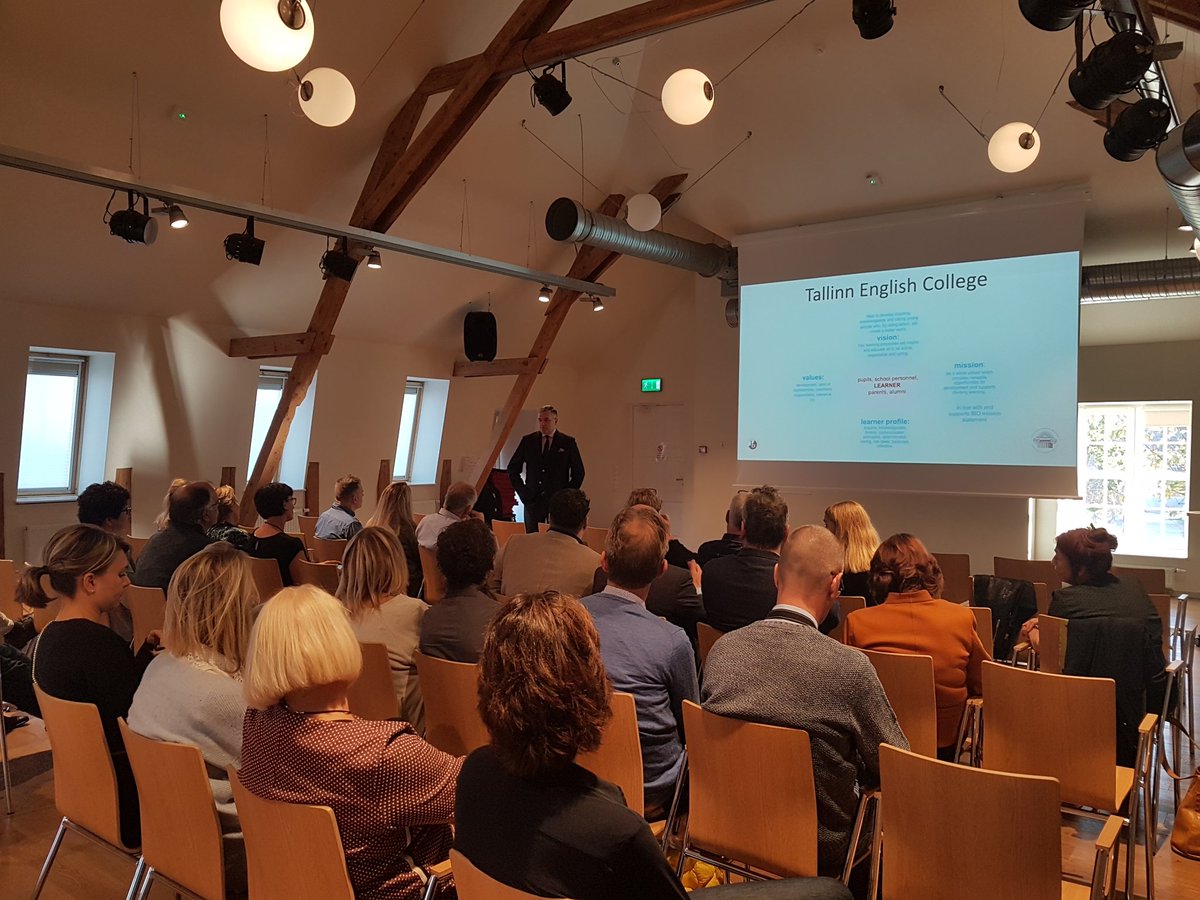 MoniqueMW's tweet photo. Sharing experience and knowledge on schoolleadership with Dutch  @schoolleider in Tallinn and @kruusimgi #ESHA2018 https://t.co/ABQ82Q7U4F https://t.co/wOqjgot26k