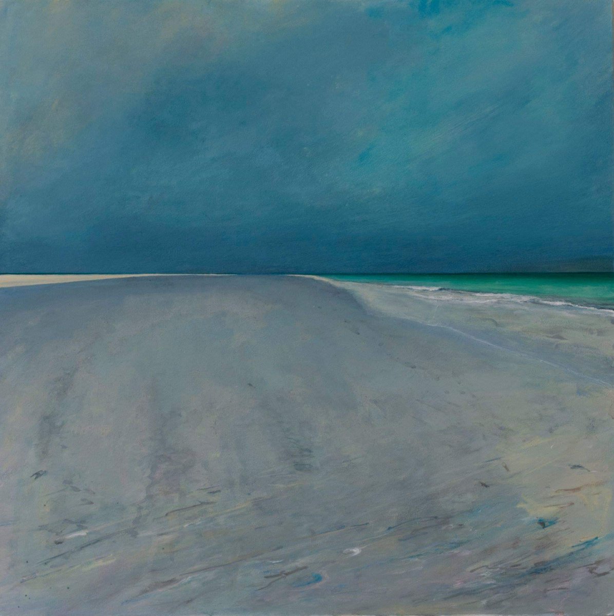 Luskentyre so wild and remote..
'Arrival, Isle of Harris' 2018 Acrylic on board 40 cm x 40 cm
#isleofharris <a href="/OuterHebs/">Visit Outer Hebrides</a> <a href="/welcomescotland/">Welcome to Scotland</a>