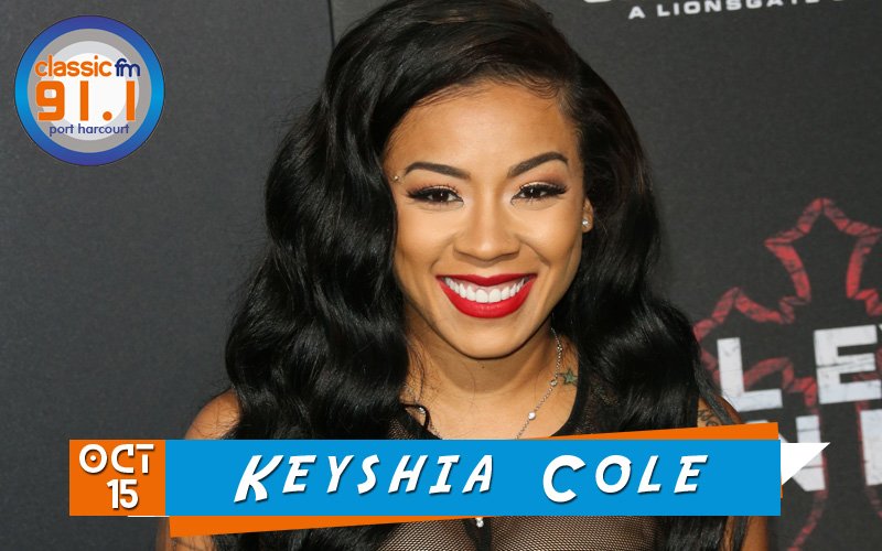 Happy birthday to R&B singer, Keyshia Cole. She is best known for the hit song, \"Heaven Sent.\" 