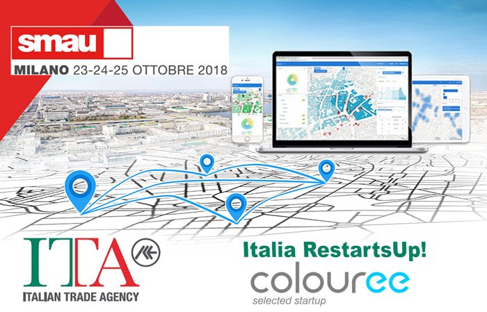 colouree's tweet photo. Colouree will partecipate to Italia #RestartsUp at #SMAU Milano 23 24 october @smaunotes @ITAstartup_ #startup #SmartCities #PropTech https://t.co/pW3R9Htpmd