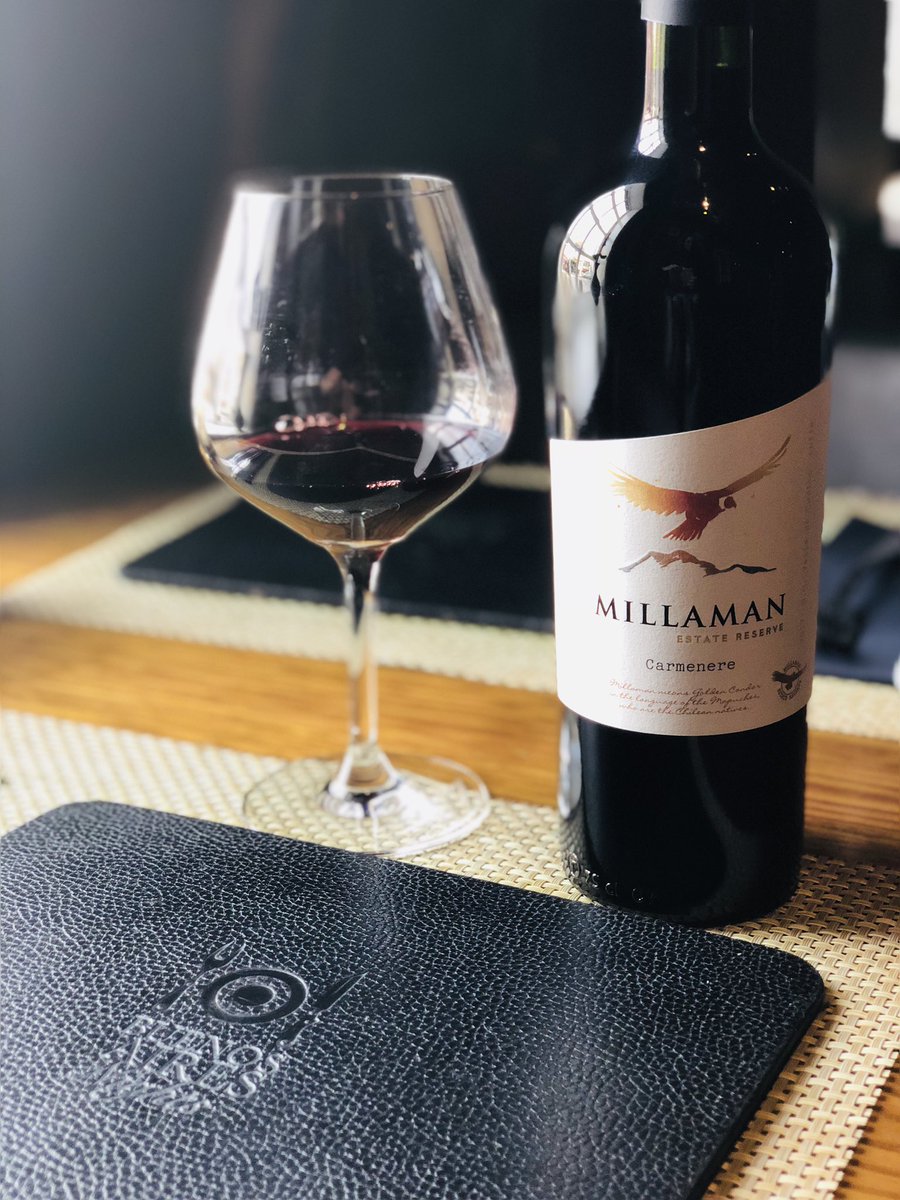 banightsuk's tweet photo. Carmenere is a dark, red grape variety widely used for the production of some of the best wines in Chile, even though it was originally one of the six noble grapes of the Bordeaux region of France.
#millaman #Wines #carmenere #chile #chileanwines #mondaymotivation #banights #kent https://t.co/b6VASS29sd