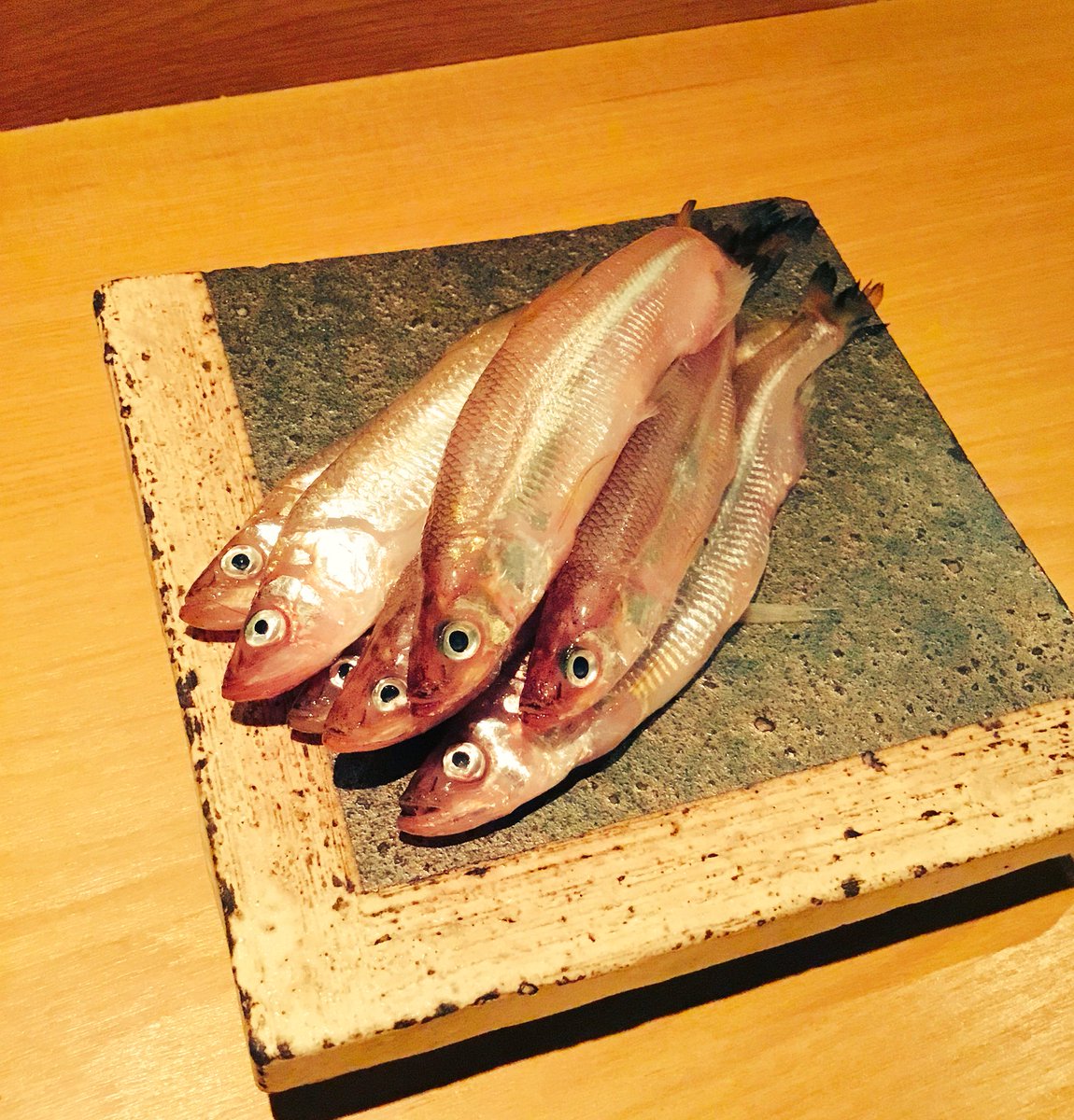 生ししゃもの塩焼