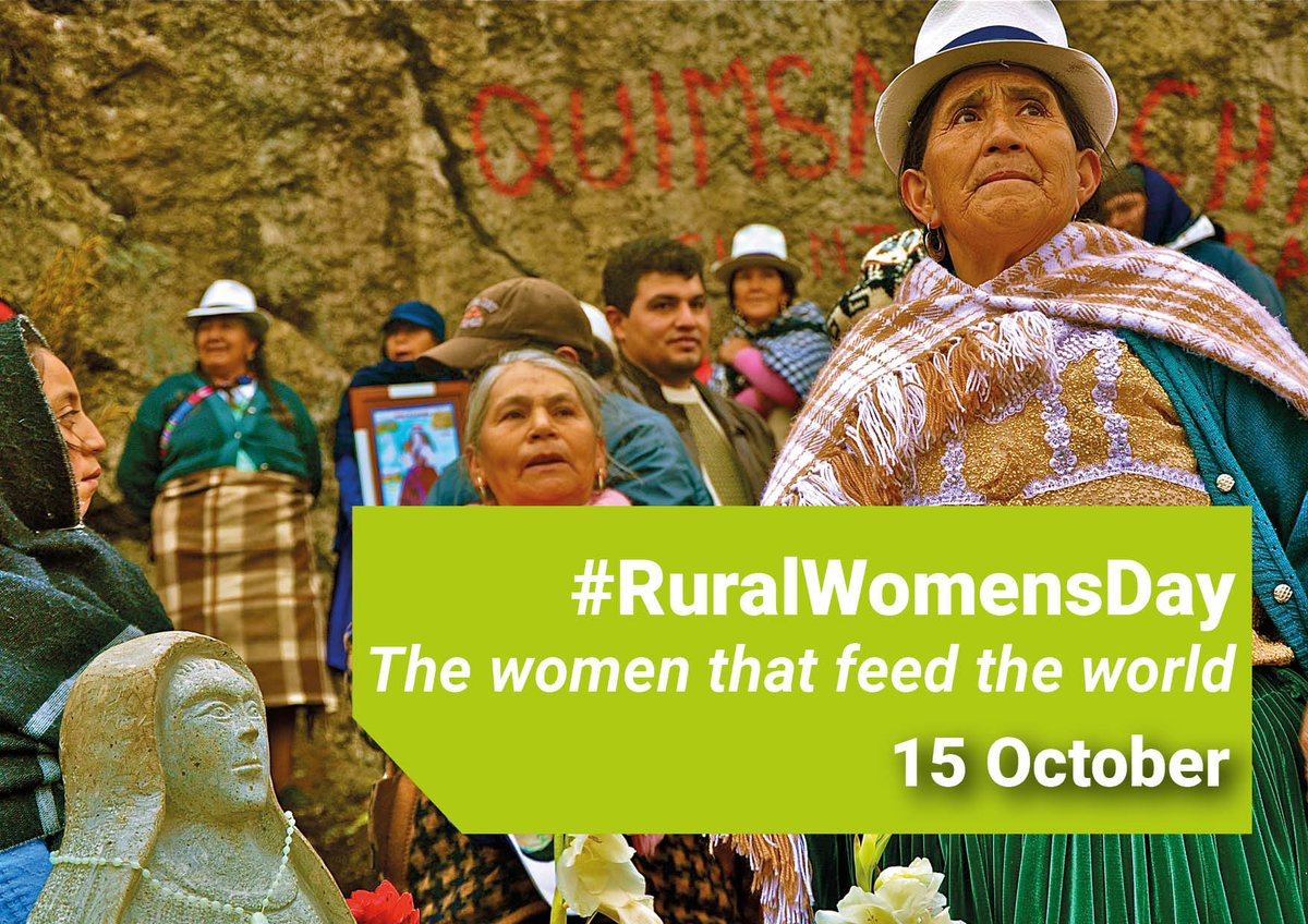 "One must recall the women defying a globalized unjust economic system, which tends to see women as an economic opportunity rather than human beings"
Read the Op-Ed of our colleague <a href="/andreanuila/">Andrea Nuila H.</a> for <a href="/allafrica/">allAfrica.com</a> 
on #RuralWomensDay #Feminists4BindingTreaty allafrica.com/stories/201810…