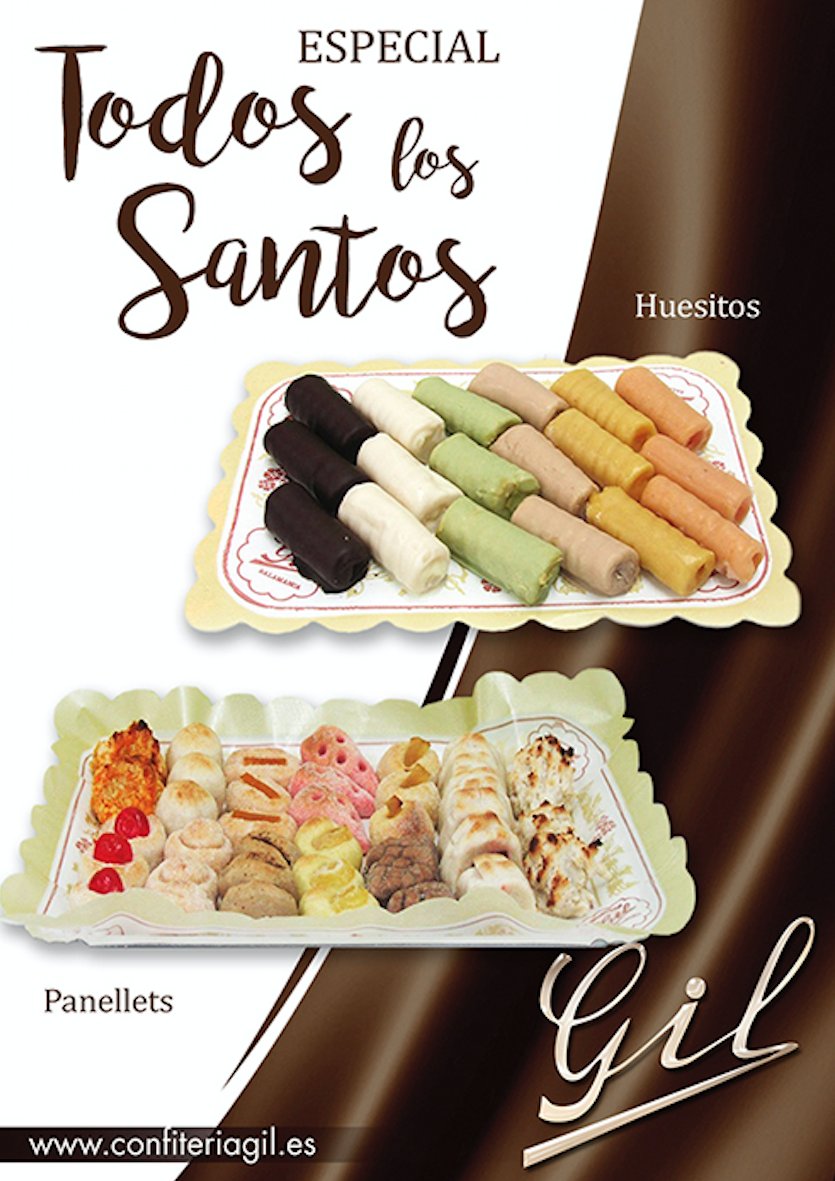 👉 Como ya habréis podido observar durante el fin de semana ya tenéis en vuestra tienda de Confitería Gil los Huesos de Santo y los Panellets, tan típicos de estas fechas. 🤤🤤
Sabores y colores variados para todos los gustos!! 😉