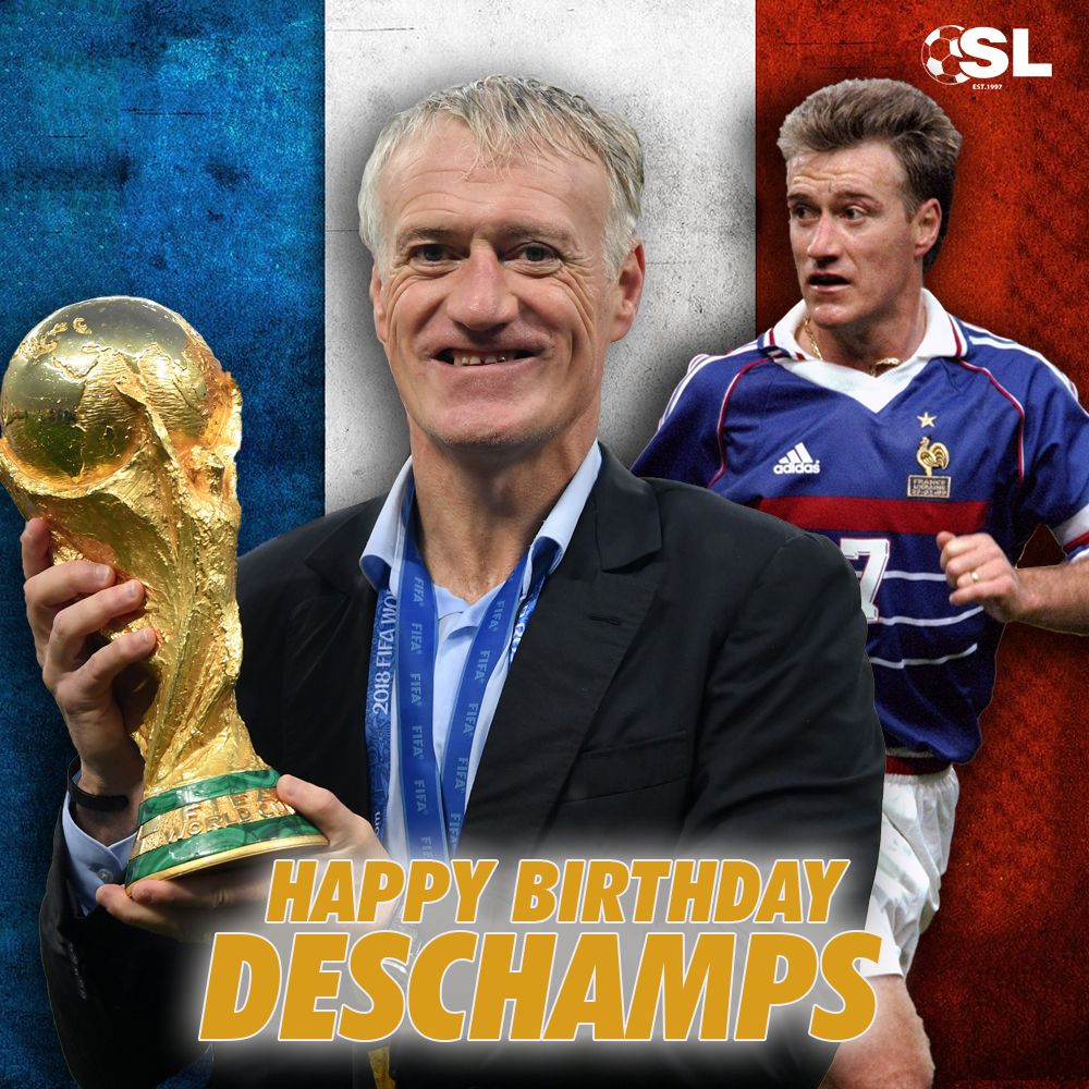  | Happy Birthday to 2018 FIFA World Cup winning coach, Didier Deschamps!  