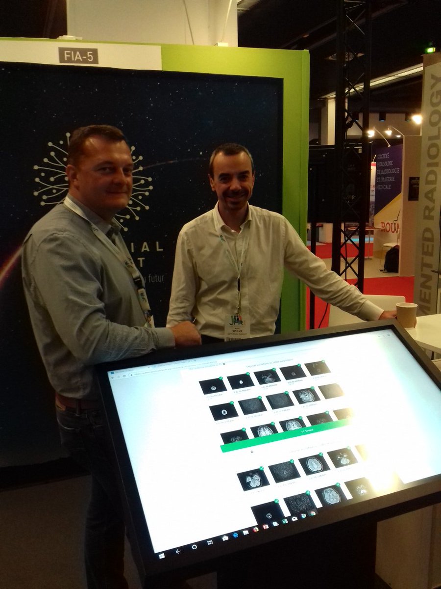 AInsightCare's tweet photo. Dernier jour pour nous rencontrer et découvrir #ArtificialInsightStore. Rendez - vous niveau 3 au forum #IA des #JFR2018 https://t.co/SebzMZL5q0