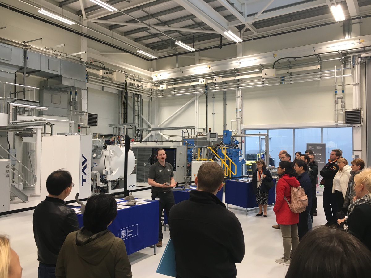 AeroShef's tweet photo. Photos from last week's launch of 3 new £47m engineering research centres @ICAIR_UK @RoyceSheffield & Laboratory for Verification Validation (LVV). Seeing the facilities up-close is hard to describe, truly awesome. https://t.co/HoAzS8pboa #transformthroughresearch @YoEgovuk https://t.co/wZ6Dpayu8P