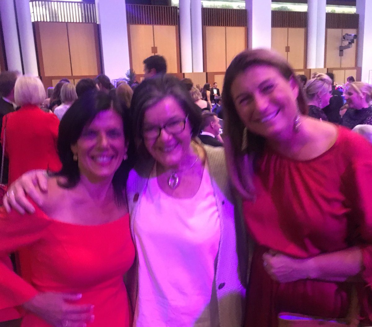 Indigocathy's tweet image. Celebrating World Rural Women’s Day in APH at #RWA18. Two amazingly courageous women @roseycatherine &amp;amp; @juliabanksmp looking beautiful!