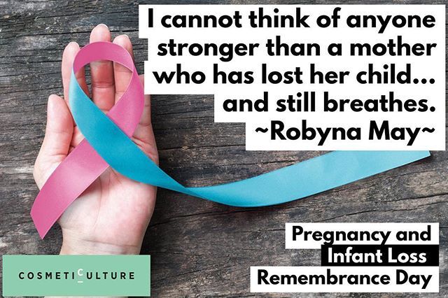 CosmeticCulture's tweet image. Today was/is Pregnancy and Infant Loss Remembrance Day. To all those parents who have lost a child, here’s to remembering your little ones today and always xxx #cosmeticculture #pregnancyloss #remembranceday #stillbirth #miscarriage #neonataldeath #sids … ift.tt/2OX3ncC