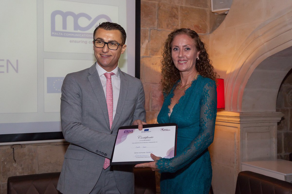 MCAMalta's tweet photo. The #SmartWomenEU training programme, specialising in Entrepreneurship and eCommerce, provided aspiring female entrepreneurs with the necessary tools to transform a business idea into a successful enterprise #FundaciónDédalo #CyprusComputerSociety #AllDigital #Langasįateitį #EOS https://t.co/jZnZLDWxz7