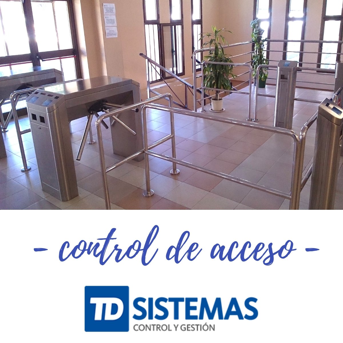 Otro de nuestros trabajos en instalaciones de #ControldeAcceso, en este caso con #torniquetes.
🔝🔝