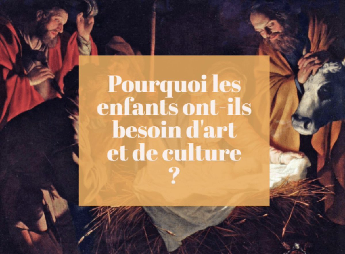 Pourquoi les enfants ont-ils besoin d’art et de culture ? apprendre-reviser-memoriser.fr/pourquoi-les-e…