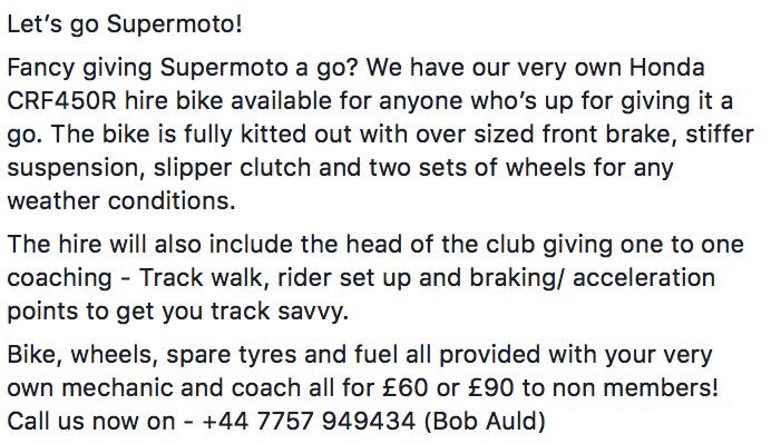 Scottish Supermoto tweet media