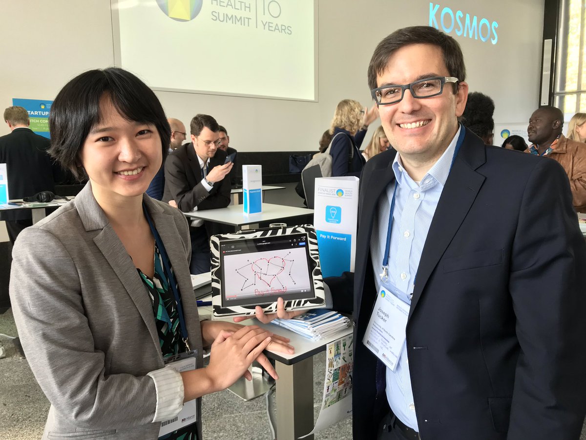 healthcare_de's tweet photo. #Startups bei #WHS2018: 10 Finalisten aus 5 Ländern, aus 60 Einreichungen/18 Ländern. Heute 12:45 Pitches, 18:30 #Award Ceremony. #caspar #health, #DX #labtrack, @eyeluminati, #immunityme, @inveox, @MagnoscoGmbh, @thepayitforward, @SpotSense, #Strand #Therapeutics, @wulira_uganda https://t.co/wyDuT8s4Ew