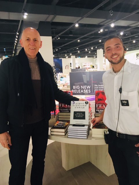 AndrewRJennings's tweet photo. Partnered with @chaptersindigo as my retailer of choice in Canada for 'Almost is No Good Enough' book launch 🇨🇦
Their new Flagship in Toronto is the best lifestyle bookstore on the planet.
@HeatherReisman Indigo founder is a genius! 👏
#Retail #RetailRelevant https://t.co/vR7hLI0oTf