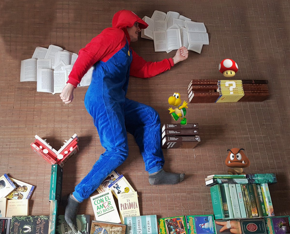 _JosephMercier's tweet photo. ¡Hola, #lectores! 🍄💪 ¿Qué tal vuestro puente? Yo estoy que me subo por las paredes porque estoy a pocas páginas de terminar la segunda parte de #ElpasadodeBrian. Esta semana os iré contando avances👏👏 Por cierto, ¿fans de #MarioBros por aquí? 😁☝ https://t.co/Po3m4BP45N