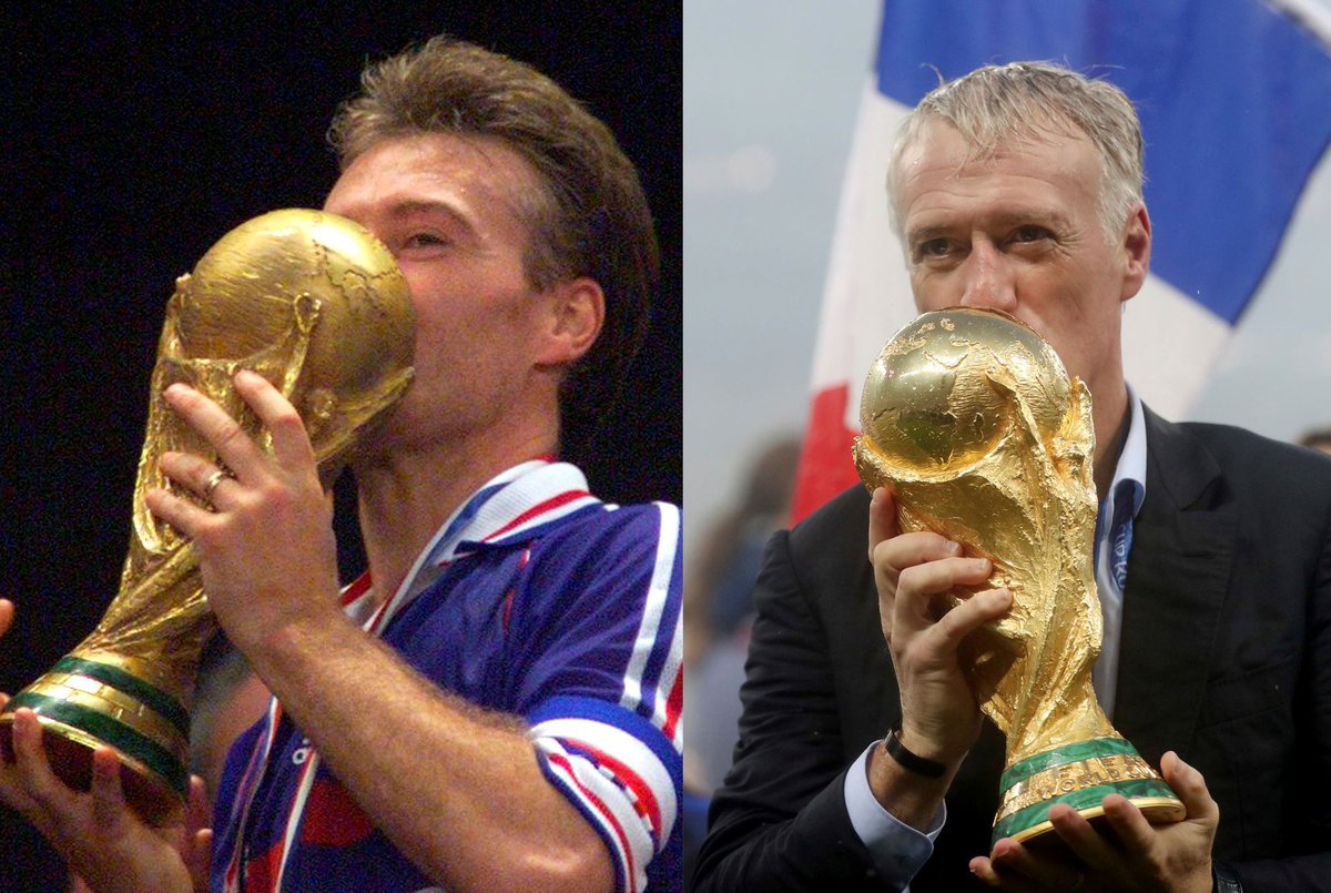 Joyeux 50ème anniversaire à notre double Champion du Monde : 
Didier Deschamps ⭐⭐