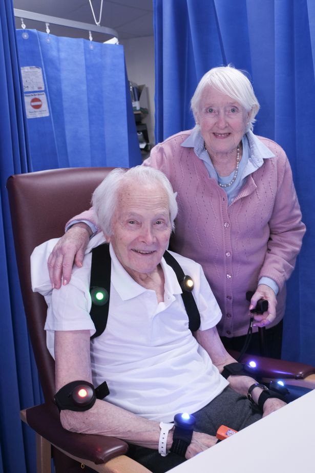 croydonhealth's tweet photo. So proud of Peter and his family for letting everyone see the innovative 'virtual reality' #stroke rehabilitation he's getting here. He was on ITV two weeks ago and now he's in our local @CroydonAd A superstar! And newly married 💒 #stroke #choosecroydon https://t.co/FOZPB5lepB https://t.co/peb4lotVgY