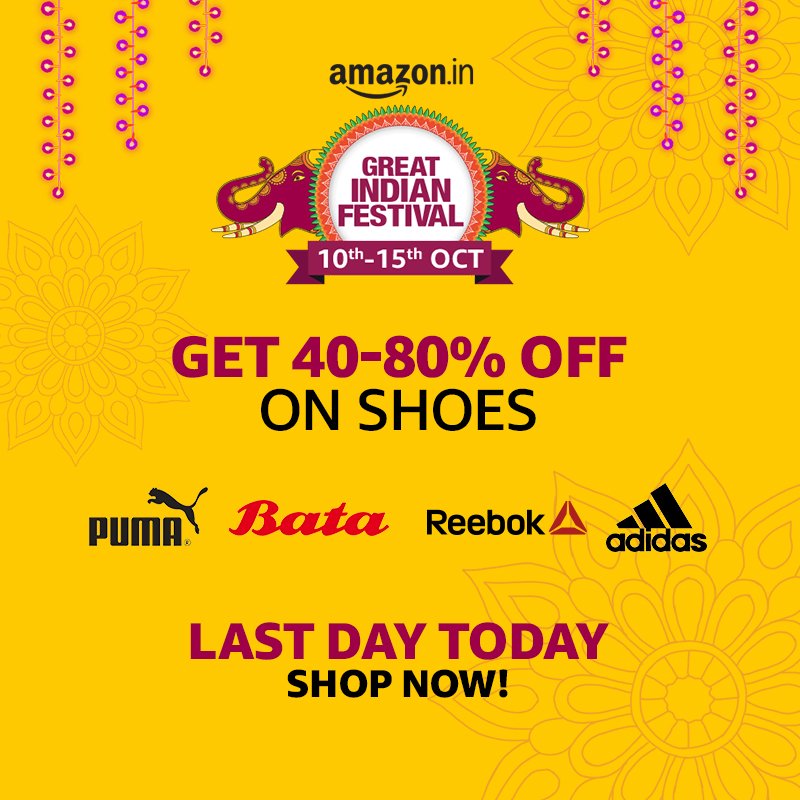 amazon great indian sale 'shoes