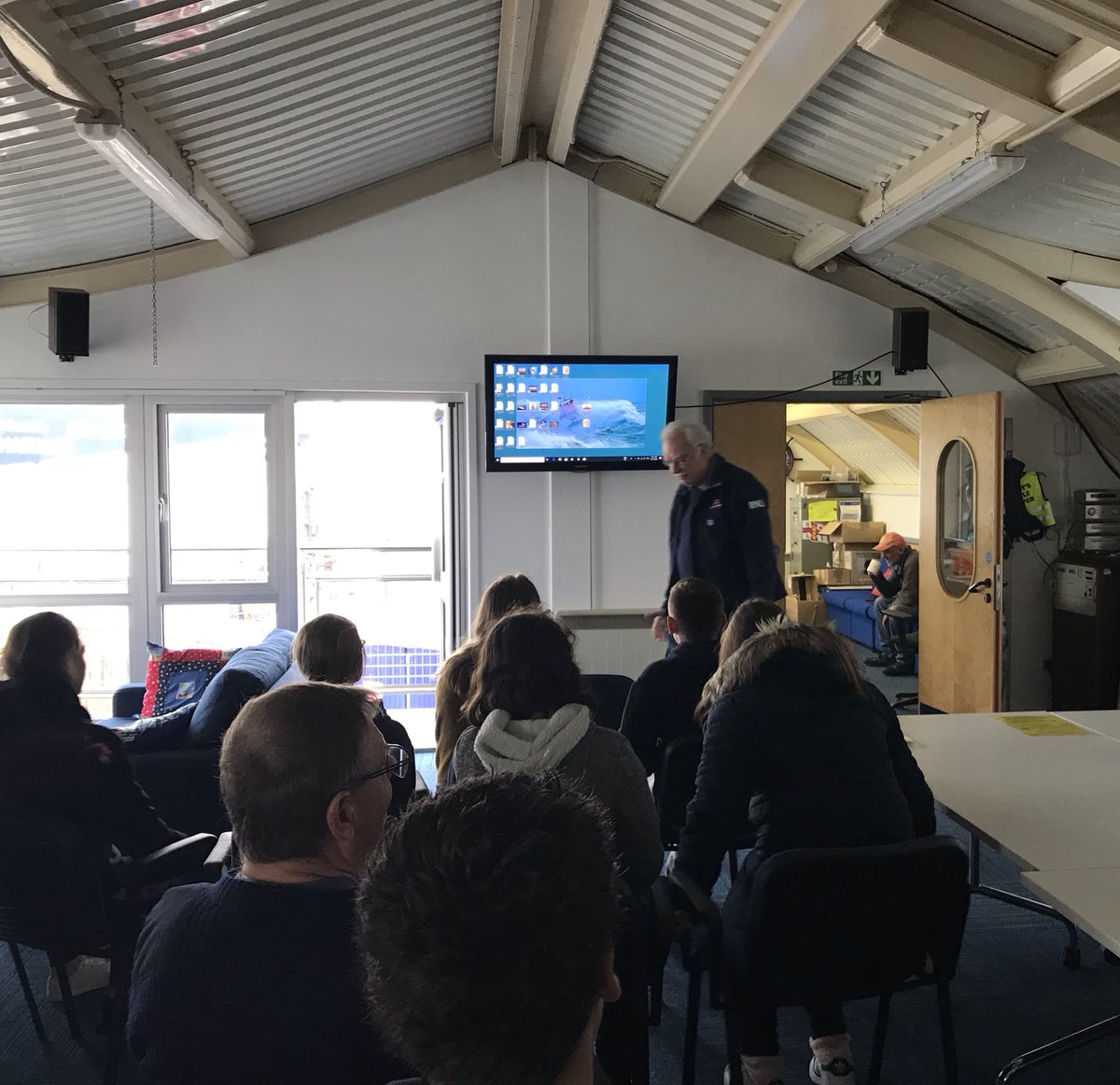 SancroftATeam's tweet photo. Feeling very privileged for our impromptu visit to the @RNLI lifeboat museum in Harwich. What an incredible team of people. #ATeamOpportunities #ATeamGoSailing #GetDonating https://t.co/yROowcrgKZ