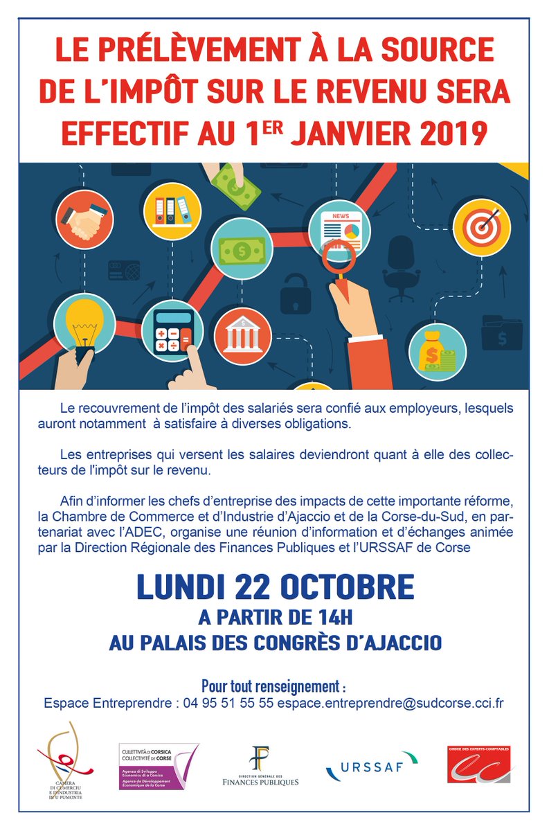 Cci Corse Du Sud On Twitter Prélèvement à La Source - 