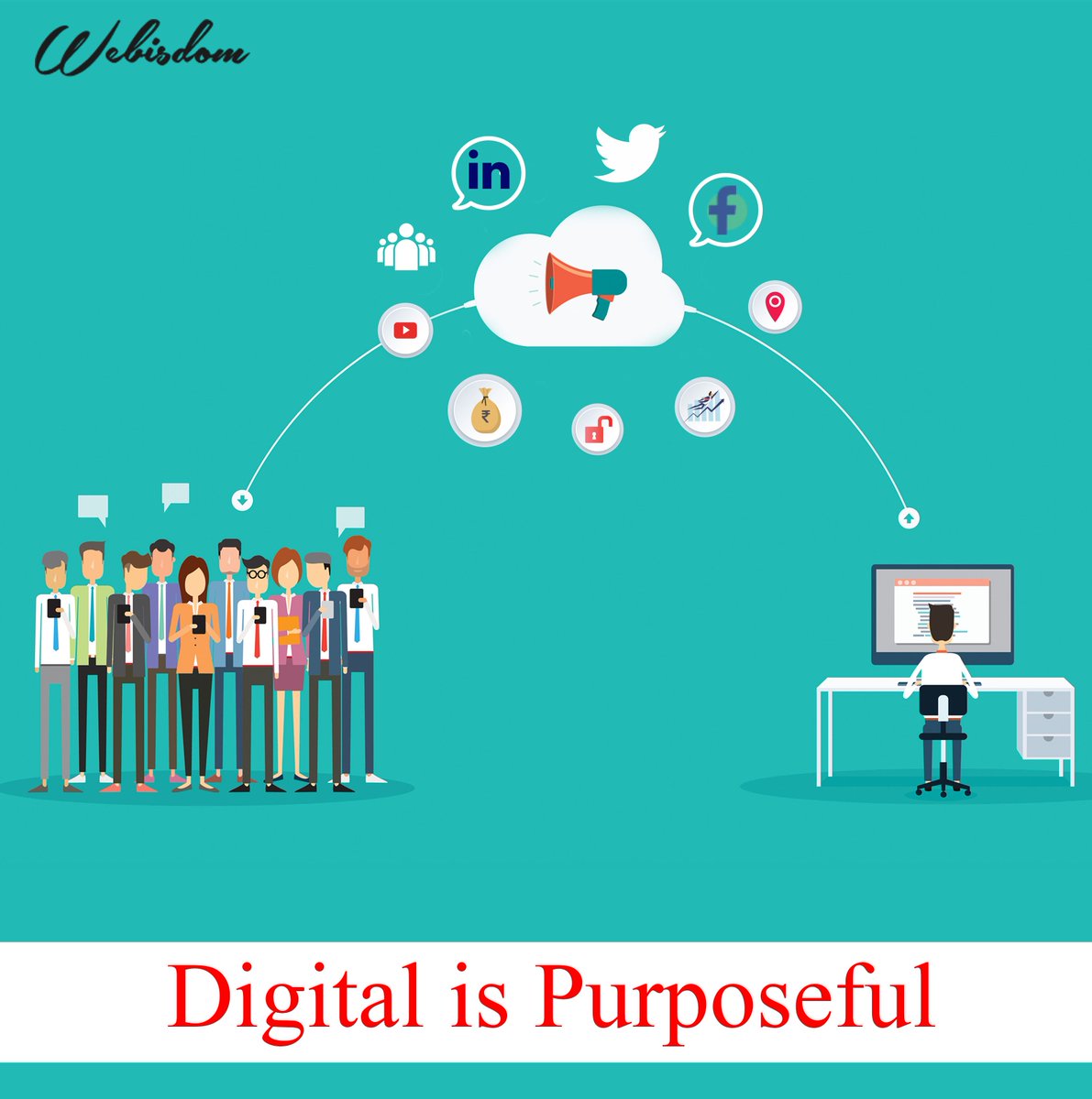 Webisdom's tweet image. "We connect your business to your kind of audience". We at #Webisdom optimize your #Facebook page with our ingrained #SEO strategies...
Visit us: buff.ly/2yiDnyE

#DigitalMarketing #SEO #SEM #ContentMarketiing