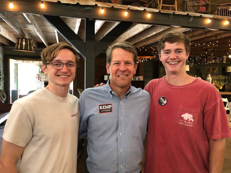 MMorganGA's tweet photo. Early Voting for the November 6th General Election begins today in Georgia. The Morgan Family is backing Brian Kemp for Governor. I hope you will join us! https://t.co/LLVcnIBYA7 https://t.co/w70VdD3VeH