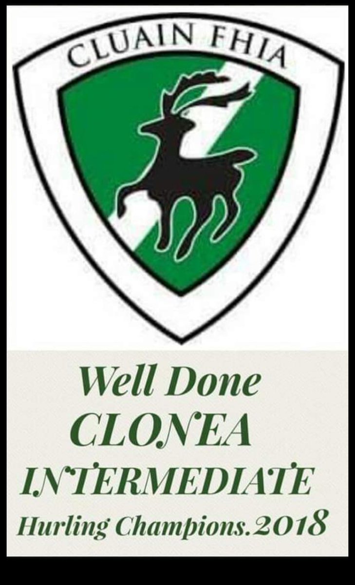Fantastic achievement by players and management to achieve senior status. Delighted to be involved with this group and more so when it's your own club. Well done lads #Cluainfhia
