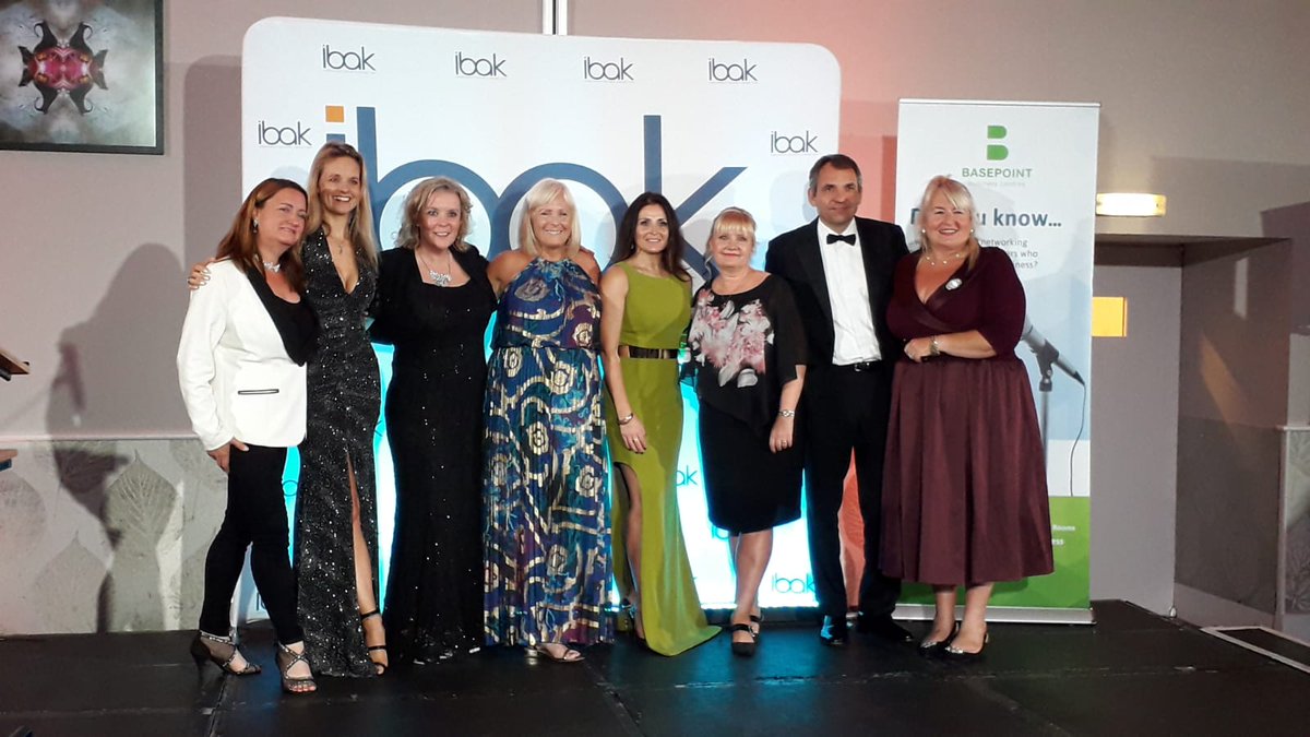 Basepoint_Folk's tweet photo. Centre Manager Lorraine and fellow sponsors of the IB Awards Kent organised by @HilaryJSteel . Many thanks for a fantastic evening and congratulations to all winners and runners ups! @IBAKent #IBKA #Basepoint #Folkestone https://t.co/HnLcJ7KIqr