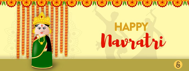 Colours and lights. Fun and merriment. #HappyNavratri2018