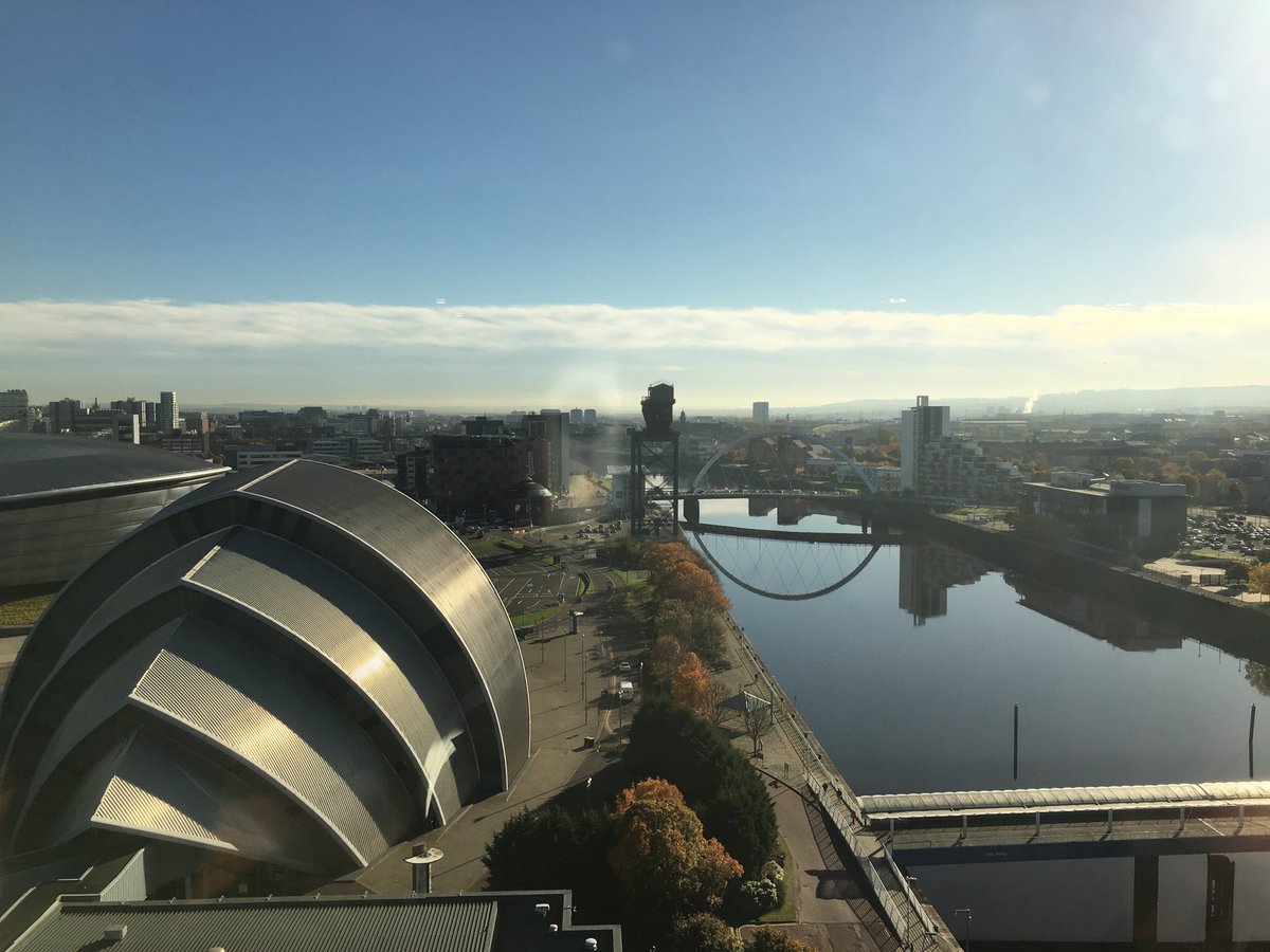 Beautiful day in Glasgow as #wcpg2018 closes. Thanks all for a great meeting ⁦<a href="/ISPGnet/">ISPG</a>⁩