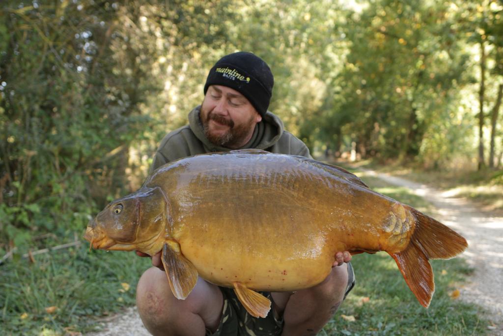 MainlineBaits's tweet photo. Another huge carp caught by Danny Armitage whilst over in France fishing Gigantica. The Link boilies being the key to Danny's success throughout his week! #MainlineBaits https://t.co/safXLtmvZX