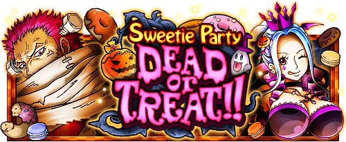 EiaVb's tweet photo. DEAD or TREAT!! -Sweetie Party-
★10/9(12:00)～11/5(11:59)開催★
仮装したビビとカタクリが登場！
https://t.co/7Uh9lwRpnN　#トレクル https://t.co/NK7uSufBAb