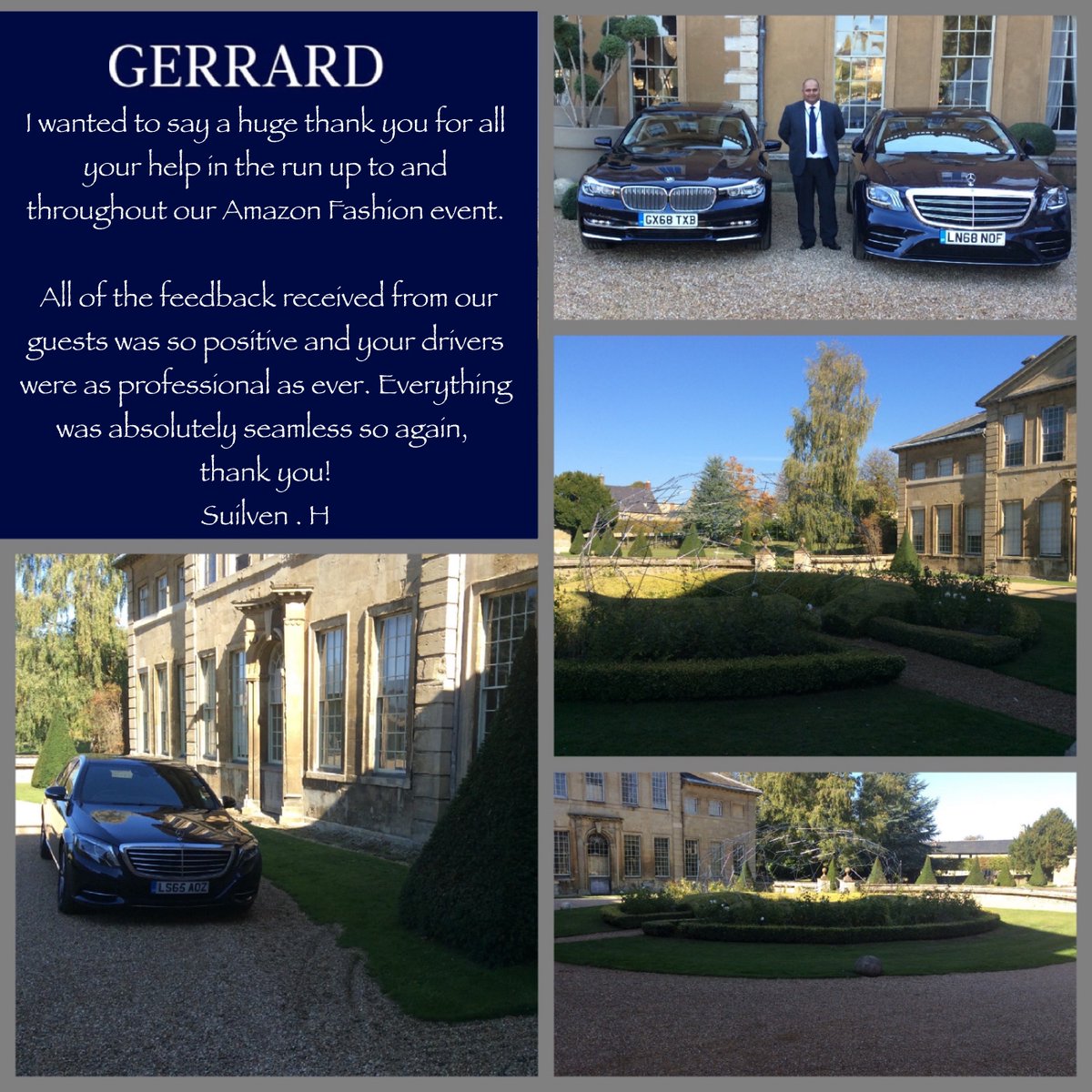 DriveGerrard's tweet image. Fantastic feedback from our clients!
The Amazon Fashion Event @AynhoePark
#Gerrard #Events #AynhoePark #AtoBExquisitely