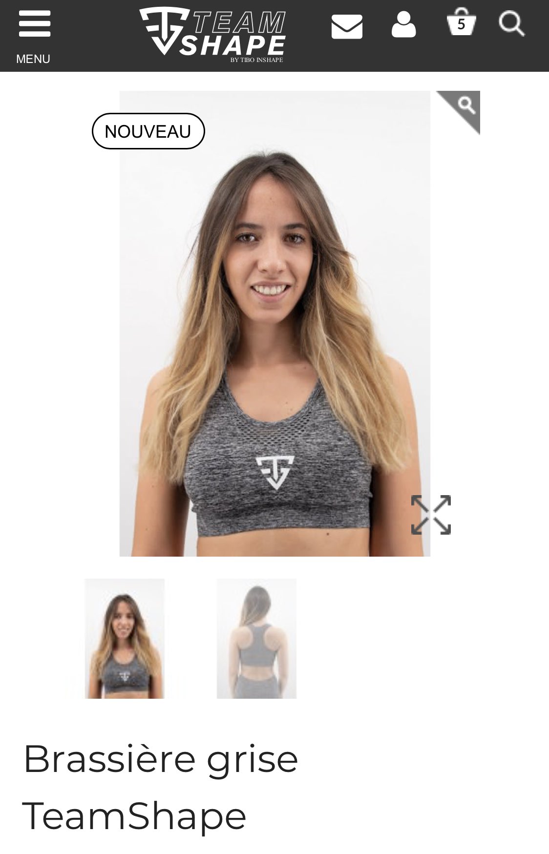 Débardeur teamshape 2025