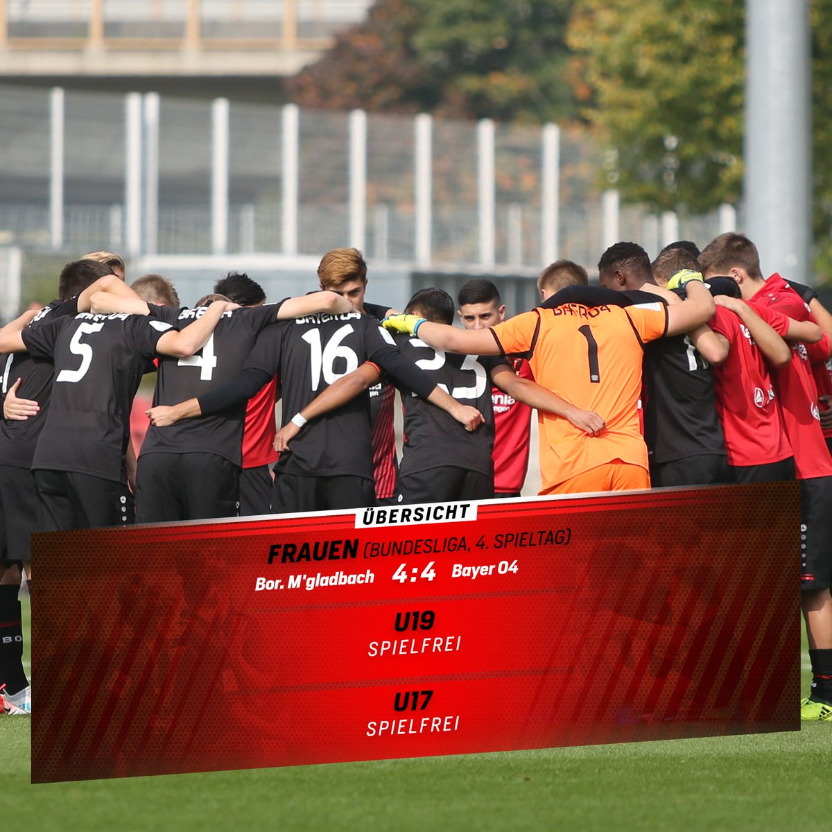 Bayer 04 Leverkusen On Twitter Das 4 4 Der Bayer04frauen Zum