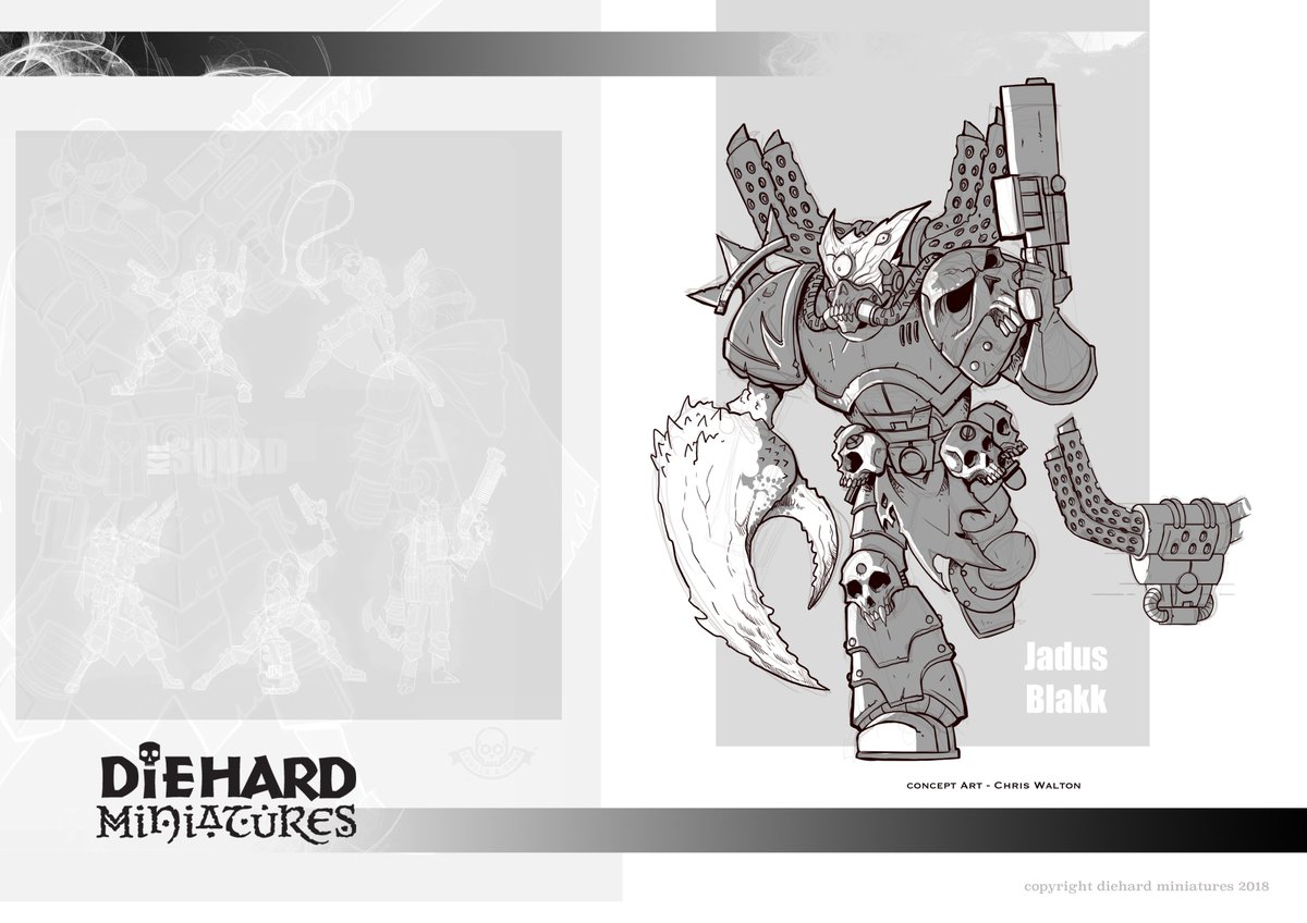 Tim_Prow's tweet image. Hi Guys! Our #DiehardMiniatures KS is 95% funded and we will shortly be hitting the stretch goals! If you've not been able to see the site yet come take a look!
kickstarter.com/projects/dieha… 
 We've new concept art in from the talented @Cwalton73  All 4 Chaos Reivers :)