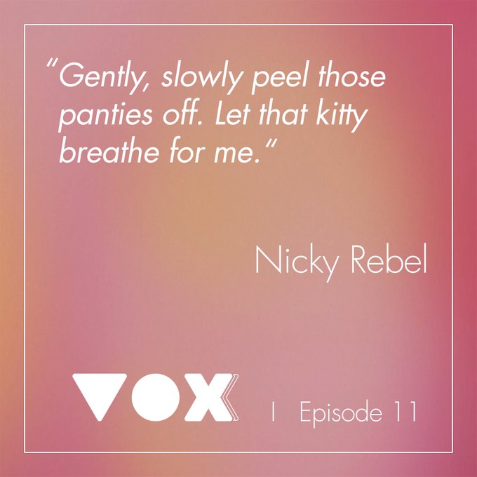 Episode 11 is live! It&rsquo;s been crafted with a lot of love by @NickyRebelXXX Just. For. You, Baby Girl