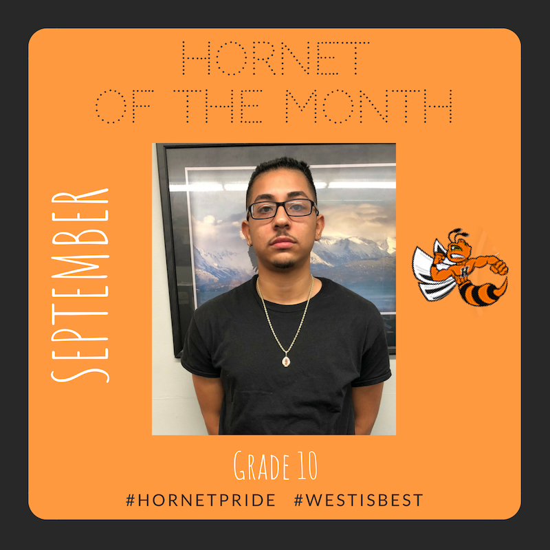 HTSD_West's tweet photo. Congratulations to the September Hornets of the Month!
Zachary Howland - 9th - Nominated by Mrs. Bryce
Jobhan Veliz - 10th - Nominated by Mrs. Bryce
Chrisdina Dol - 11th - Nominated by Ms. Wegman
Gabe Hernandez - 12th - Nominated by Ms. Carsia
#hornetpride #HSTDpride https://t.co/oZiAuT4J6g