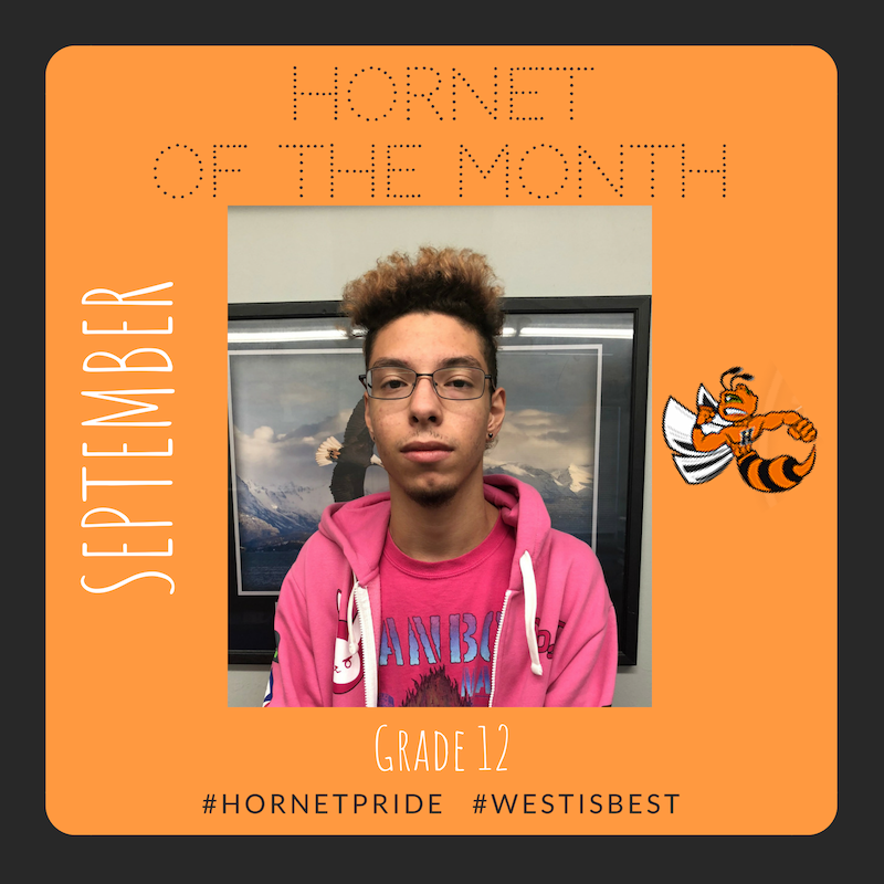 HTSD_West's tweet photo. Congratulations to the September Hornets of the Month!
Zachary Howland - 9th - Nominated by Mrs. Bryce
Jobhan Veliz - 10th - Nominated by Mrs. Bryce
Chrisdina Dol - 11th - Nominated by Ms. Wegman
Gabe Hernandez - 12th - Nominated by Ms. Carsia
#hornetpride #HSTDpride https://t.co/oZiAuT4J6g