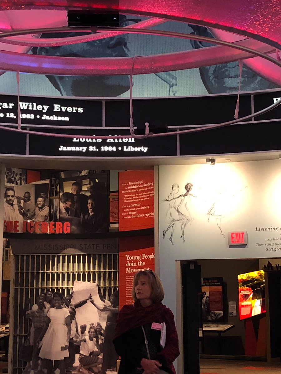 WK_Kellogg_Fdn's tweet photo. WKKF Board of Trustees visits Mississippi; the stories of these #CivilRights activists, told at the #MSCivilRightsMuseum, are helping to tell the state’s truth. #RacialHealing https://t.co/qWlcPE7CYe