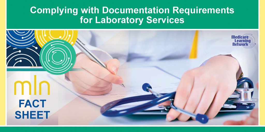 StrategicHS's tweet photo. Updated #CMSMLN #LaboratoryServices fact sheet educates #Medicare Fee-For-Service #providers on #documentation, signature, and ordering requirements. #MLNProducts #CERT #ComprehensiveErrorRateTesting https://t.co/xz7fNr7y4d https://t.co/wwZiHMNalt
