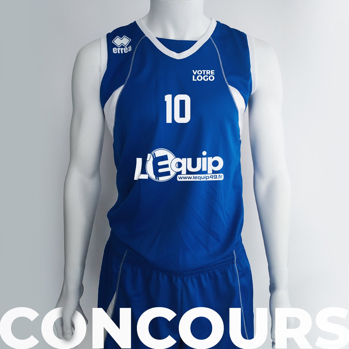 On vous fait gagner un jeu de maillots <a href="/ErreaOfficial/">Erreà Sport</a> sur notre page Facebook >>> facebook.com/lequip49/