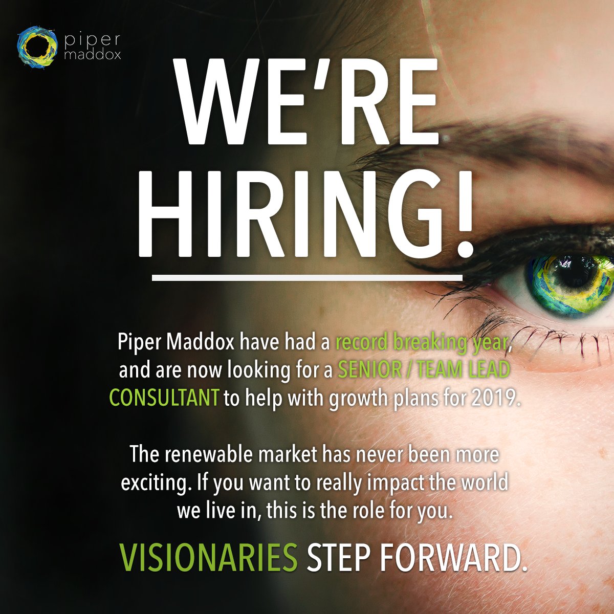 PiperMaddox_'s tweet photo. We are currently #Hiring in our #NewYork office! 
Having had a record breaking year so far, @AlexCohenPM is looking to expand his team with a Senior / Team Lead Consultant to assist in his exciting growth plans for 2019!

Calling all visionaries. Get in contact to find out more! https://t.co/cPkWu7jagD