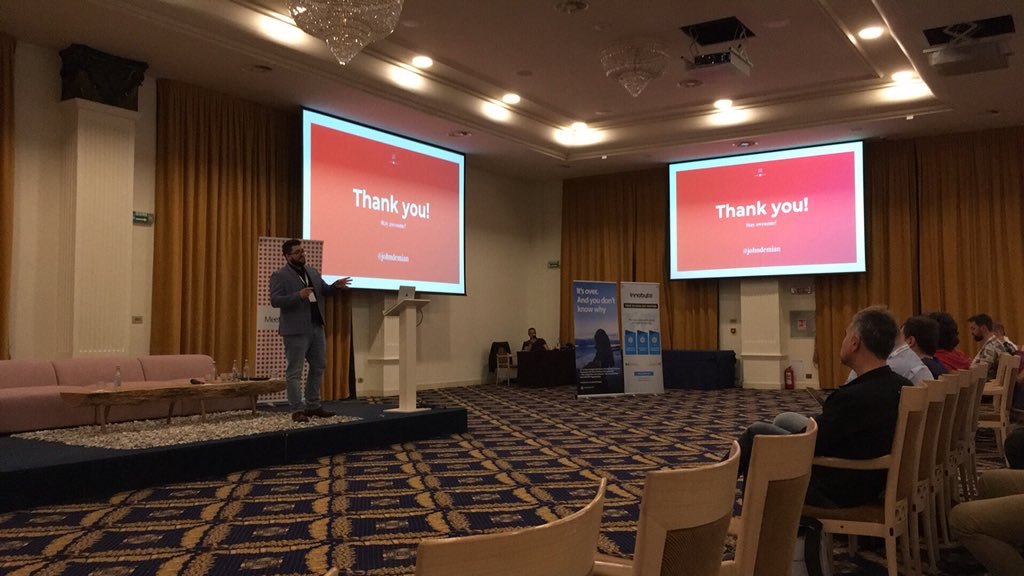 And th last presentation here at #MMRO18 about serverless magento