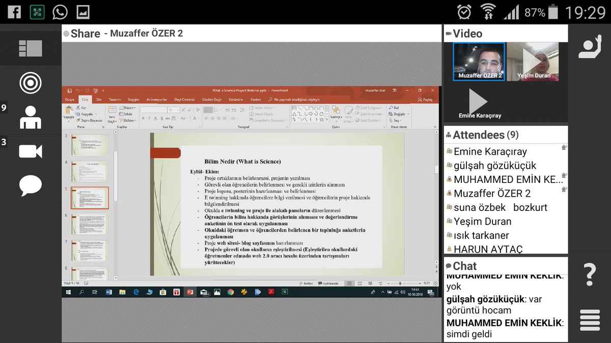 Whatisscience3's tweet image. İlk webinar --- Tanışma, planlama