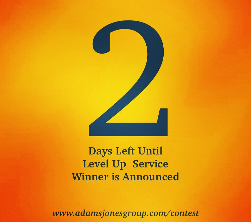 adamsjonesgroup's tweet image. TUNE IN THIS WEDNESDAY to find out WHICH RESTAURANT WON this Round of the Official Level Up Service contest! You don't want to miss this!!! 👀🏆  | #levelupservice #levelupservicecontest