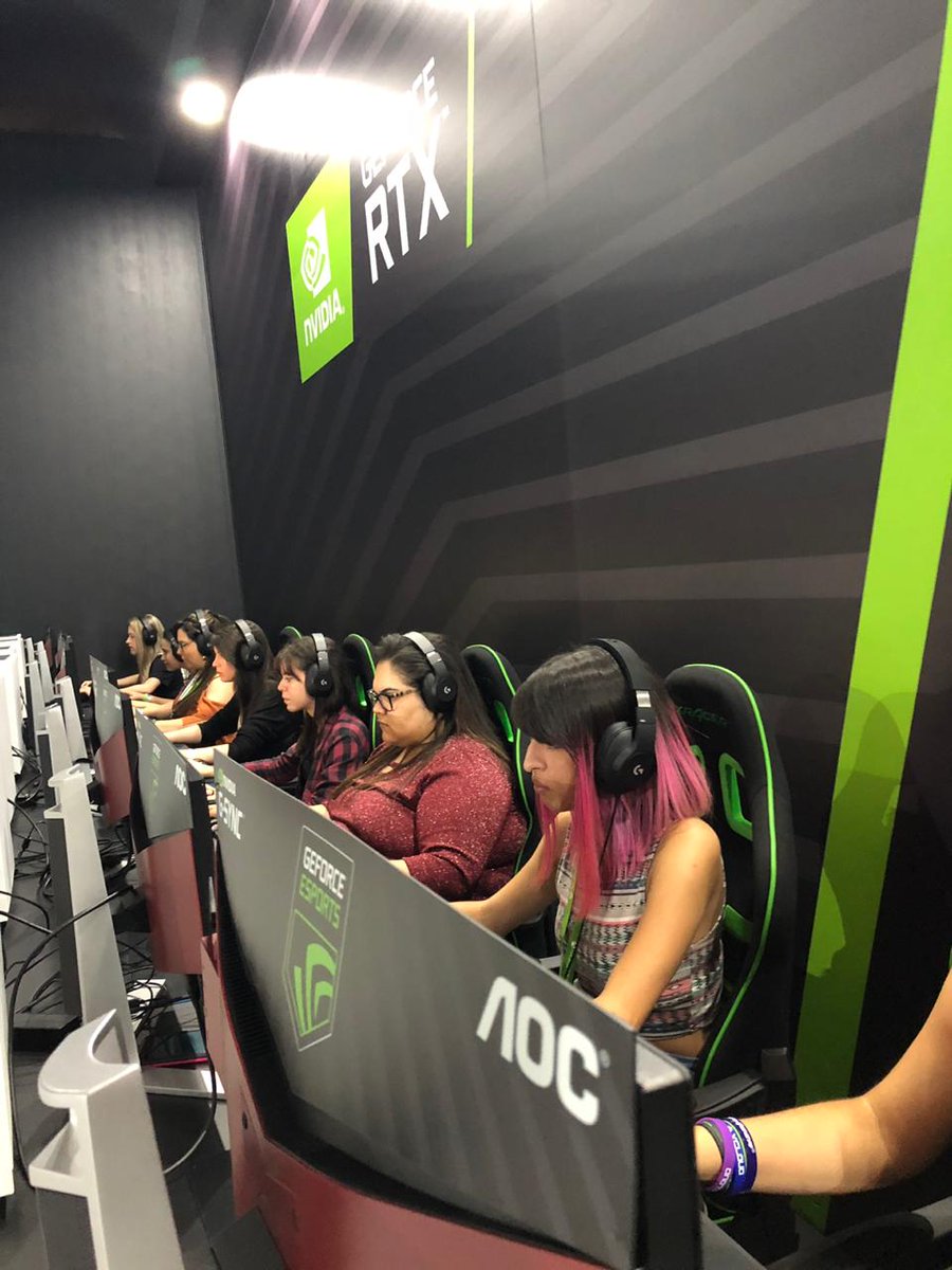 Essa #BGS2018 rodou com o gráfico no máximo 😍 <a href="/NVIDIAGeForceBR/">NVIDIA GeForce BR</a> #pcmasterrace