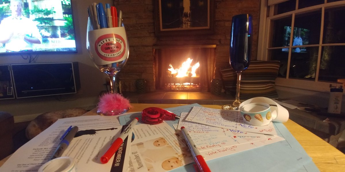 NaperGals's tweet photo. This project alone from @CBIL6th is Largest Congressional "Postcards To Voters" Effort in the Country🇺🇸
Thank you @MccollumReid &amp; Maggie Micklo for keeping us instock and all the follow up &amp; work on this massive effort 3/

#GOTV
#2018Midterms
#Nov6th2018
#VOTEEARLY https://t.co/YIuADTcW4j
